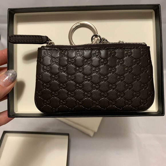 🇺🇸 Gucci Microguccissima Leather Keyholder Brown - Picture 5 of 8